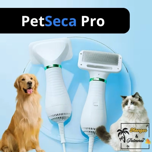 PETSECA PRO™ - Secador con Cepillo 2 en 1