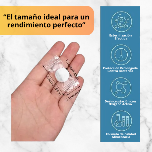 HERVICLEAN™ - Tabletas Descalcificadoras