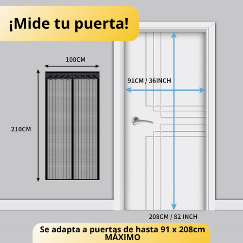 MOSQUINET 360™ - Cortina Magnética Antimosquitos