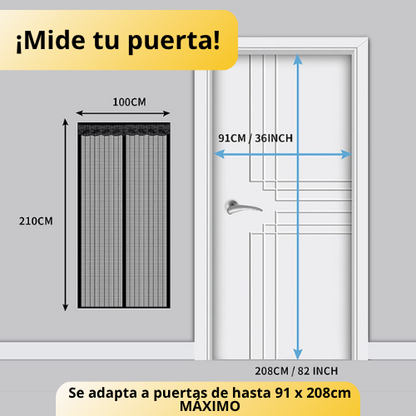MOSQUINET 360™ - Cortina Magnética Antimosquitos