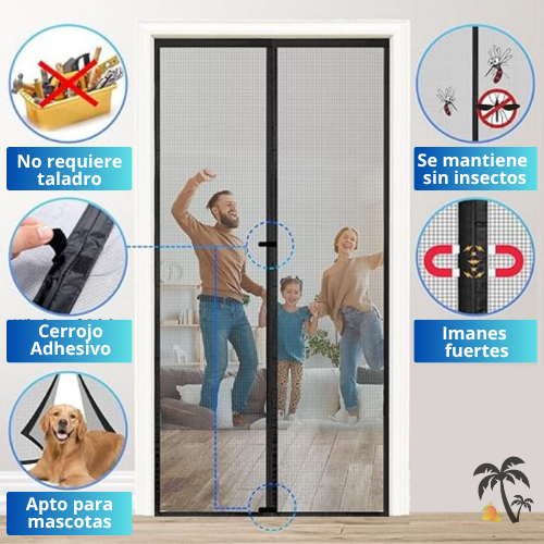 MOSQUINET 360™ - Cortina Magnética Antimosquitos